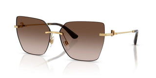 Dolce & Gabbana DG 2321 women Gold Cat Eye Sunglasses