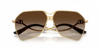 Dolce & Gabbana DG 2326 women Gold Pilot Sunglasses