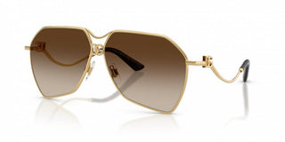 Dolce & Gabbana DG 2326 women Gold Pilot Sunglasses