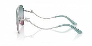 Dolce & Gabbana Dg 2326 Women Silver Pilot Sunglasses