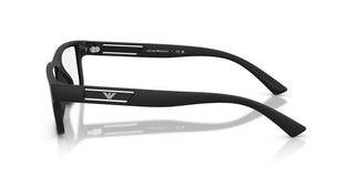 Emporio Armani Dg 3278 Men Black Rectangle Eyeglasses