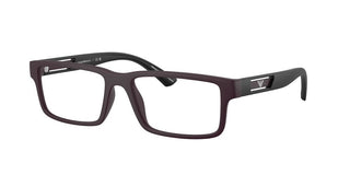 Emporio Armani DG 3278 men Violet Rectangle Eyeglasses