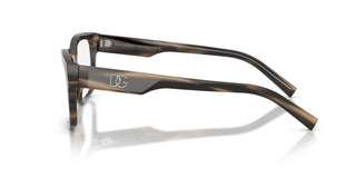 Dolce & Gabbana DG 3352 men Brown Rectangle Eyeglasses