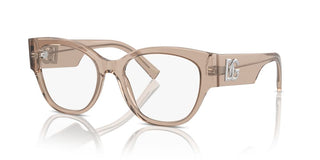 Dolce & Gabbana Dg 3377 Women Brown Butterfly Eyeglasses