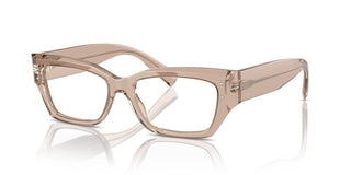Dolce & Gabbana Dg 3387 Women Brown Squared Eyeglasses