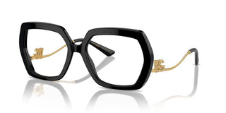 Dolce & Gabbana Dg 3390b Women Black Geometric Eyeglasses