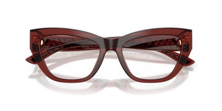 Dolce & Gabbana Dg 3412 Women Red Cat Eye Eyeglasses