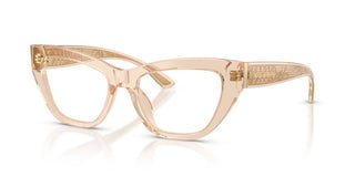Dolce & Gabbana Dg 3412 Women Brown Cat Eye Eyeglasses