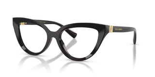 Dolce & Gabbana Dg 3414 Women Black Cat Eye Eyeglasses