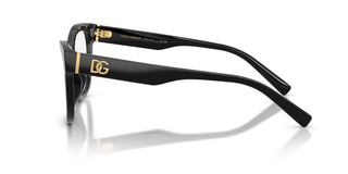 Dolce & Gabbana DG 3430 women Black Squared Eyeglasses