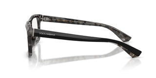 Dolce & Gabbana DG 3431 men Black Rectangle Eyeglasses