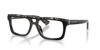 Dolce & Gabbana DG 3431 men Black Rectangle Eyeglasses
