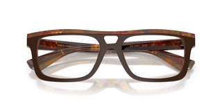 Dolce & Gabbana DG 3431 men Brown Rectangle Eyeglasses