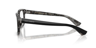 Dolce & Gabbana DG 3432 men Black Rectangle Eyeglasses