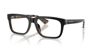Dolce & Gabbana DG 3432 men Black Rectangle Eyeglasses