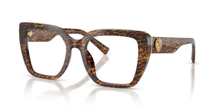Dolce & Gabbana DG 3441 women Havana Squared Eyeglasses