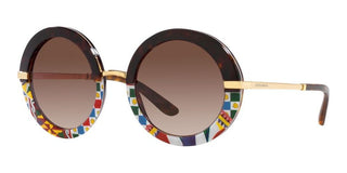 Dolce & Gabbana DG 4393 women Multicolor Round Sunglasses
