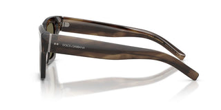 Dolce & Gabbana Dg 4413 Men Brown Geometric Sunglasses