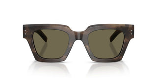 Dolce & Gabbana Dg 4413 Men Brown Geometric Sunglasses