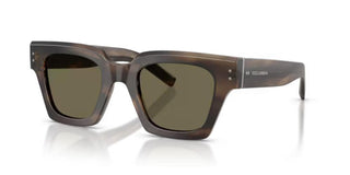 Dolce & Gabbana DG 4413 men Brown Geometric Sunglasses