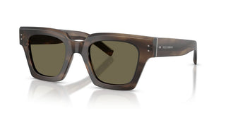 Dolce & Gabbana Dg 4413 Men Brown Geometric Sunglasses
