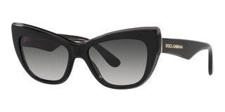 Dolce & Gabbana DG 4417 women Black Cat Eye Sunglasses