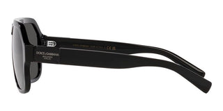 Dolce & Gabbana Dg 4433 Men Black Pilot Sunglasses