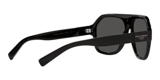 Dolce & Gabbana Dg 4433 Men Black Pilot Sunglasses