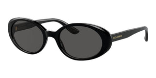 Dolce & Gabbana DG 4443 women Black Oval Sunglasses