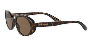 Dolce & Gabbana DG 4443 women Havana Oval Sunglasses
