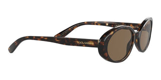 Dolce & Gabbana DG 4443 women Havana Oval Sunglasses