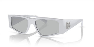 Dolce & Gabbana DG 4453 men Grey Geometric Sunglasses