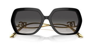 Dolce & Gabbana Dg 4468b Women Black Oversize Sunglasses