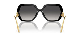 Dolce & Gabbana Dg 4468b Women Black Oversize Sunglasses