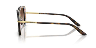 Dolce & Gabbana Dg 4491 Women Havana Oversize Sunglasses