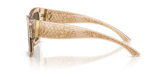 Dolce & Gabbana Dg 4493 Women Brown Butterfly Sunglasses