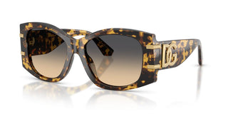 Dolce & Gabbana Dg 4501 Women Havana Oversize Sunglasses