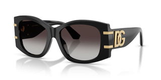 Dolce & Gabbana Dg 4501 Women Black Oversize Sunglasses