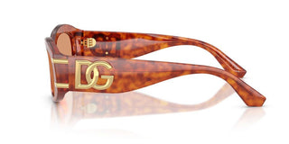 Dolce & Gabbana Dg 4502 Women Havana Oval Sunglasses