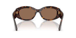 Dolce & Gabbana Dg 4502 Women Havana Oval Sunglasses