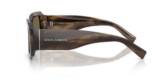 Dolce & Gabbana Dg 4503 Men Brown Geometric Sunglasses