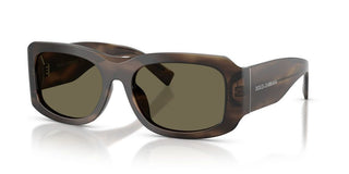 Dolce & Gabbana Dg 4503 Men Brown Geometric Sunglasses