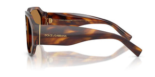 Dolce & Gabbana Dg 4504 Men Brown Pilot Sunglasses