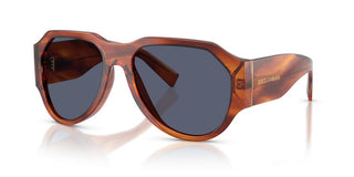 Dolce & Gabbana Dg 4504 Men Havana Pilot Sunglasses