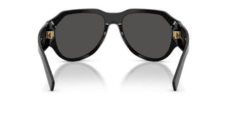 Dolce & Gabbana Dg 4504 Men Black Pilot Sunglasses