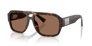 Dolce & Gabbana DG 4506 men Havana Squared Sunglasses