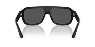 Dolce & Gabbana Dg 4507 Men Black Shield Sunglasses