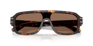 Dolce & Gabbana Dg 4507 Men Havana Shield Sunglasses