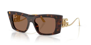 Dolce & Gabbana DG 4510 women Havana Geometric Sunglasses