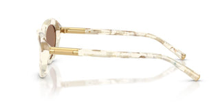 Dolce & Gabbana DG 4519 women Havana Oval Sunglasses